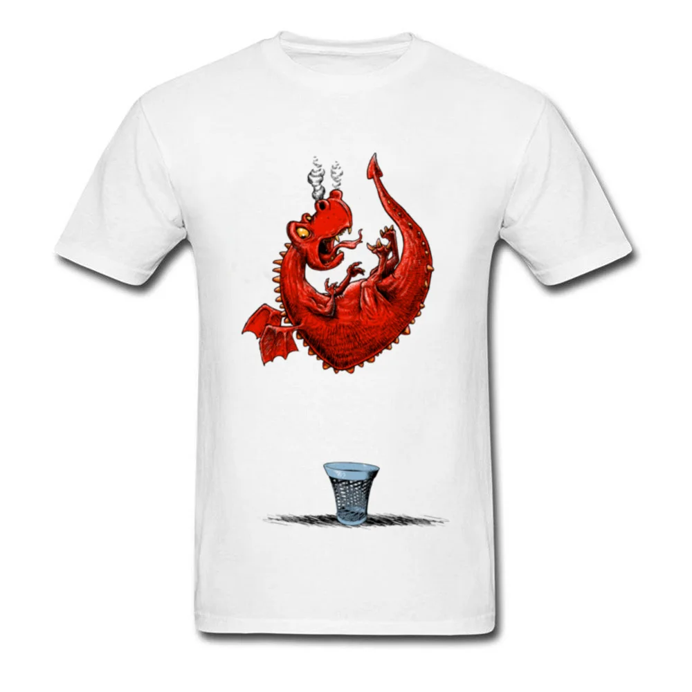 Drag n Drop All Cotton Men Short Sleeve Tops Shirt Summer Summer T Shirt Printed On Tee-Shirt Designer Round Collar Drag n Drop white