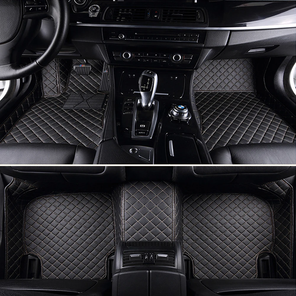 

Car floor mats Case for Peugeot 206 207 2008 301 307 308sw 3008 rcz all weather waterproof heavy duty car styling liners
