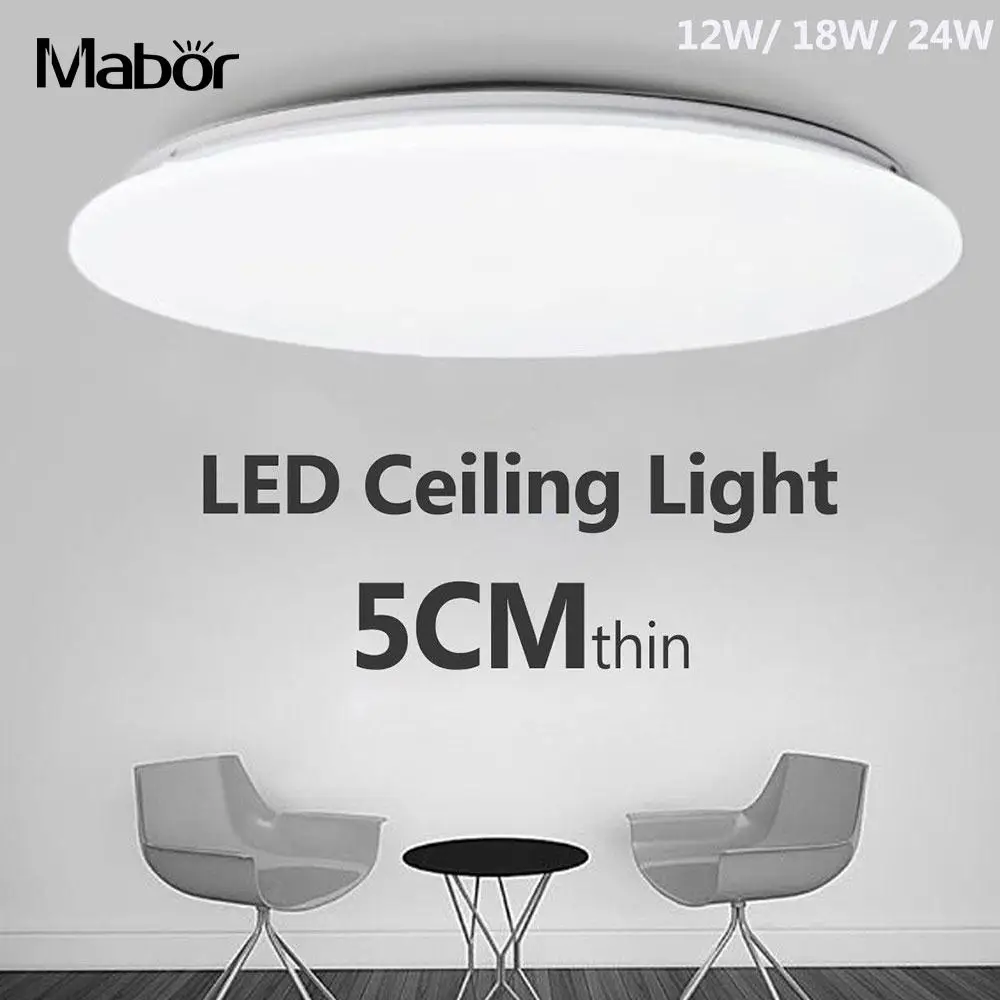 

Ultrathin Durable Security Light Ceiling Light LED Lamp AC 220V ABS IP43 Lighting Kitchen Bathroom Home Decoration Useful