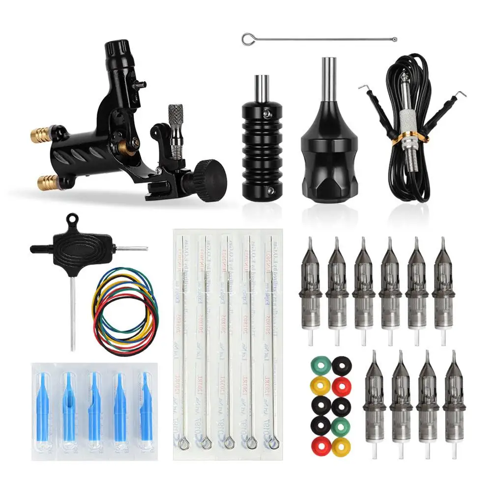 

Dragonfly Rotary Tattoo Machine Shader Liner Motor Gun Handle Kit for Artists Tattoo Supply