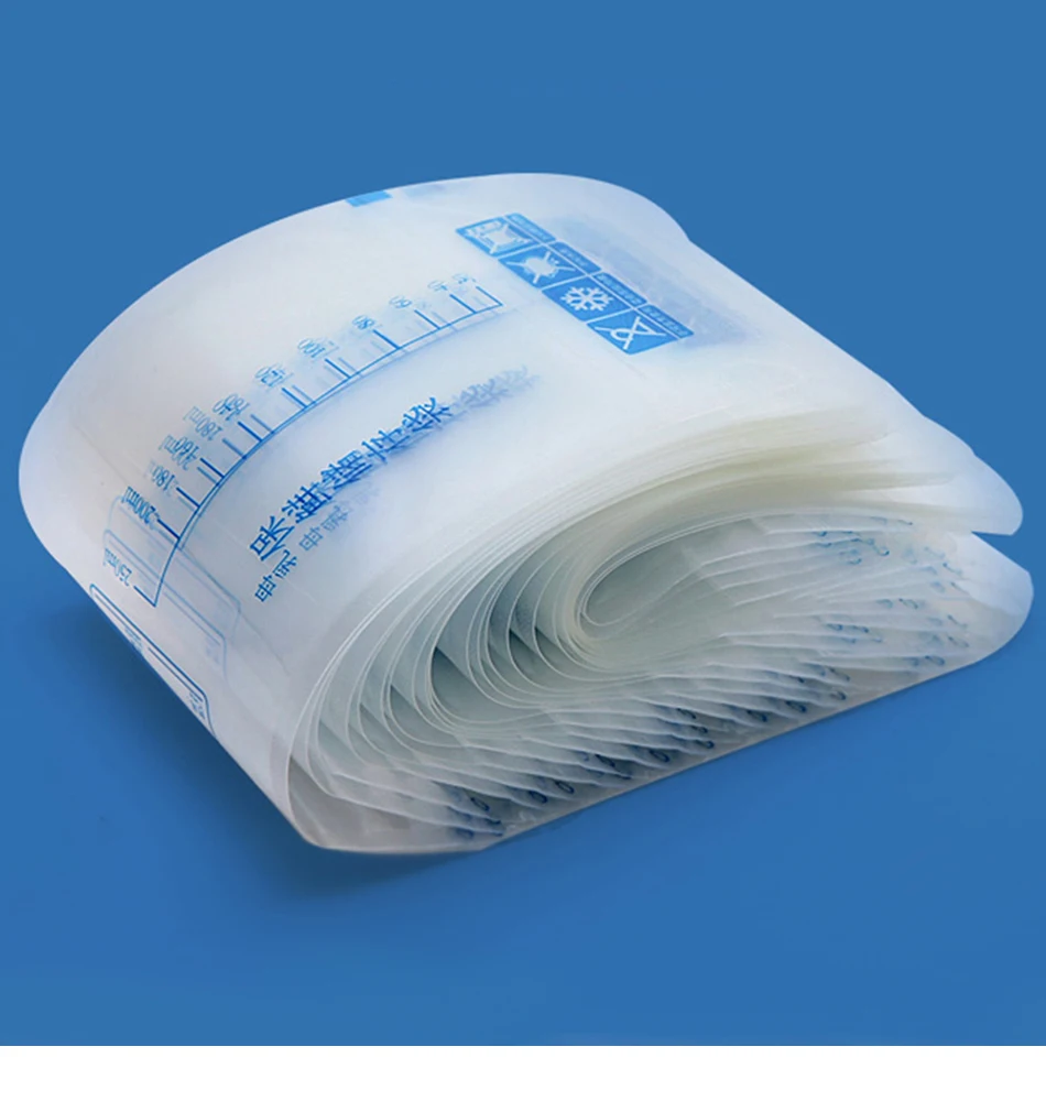 Breast milk storage bag Baby Food Storage 250ml Disposable Practical and convenient breast milk Freezer Bags 20 pieces / bag