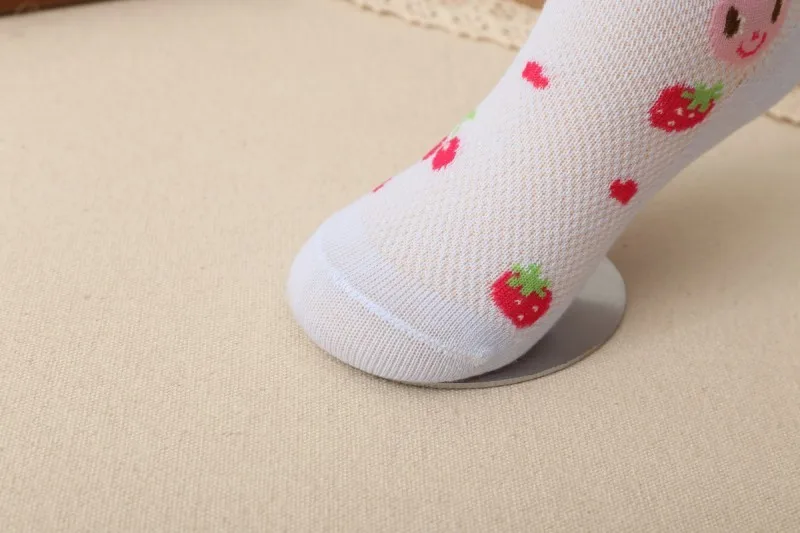 5 пар/Новые разноцветные хлопковые носки с рисунком кролика для детей 1-9 лет, носки для девочек, детские носки