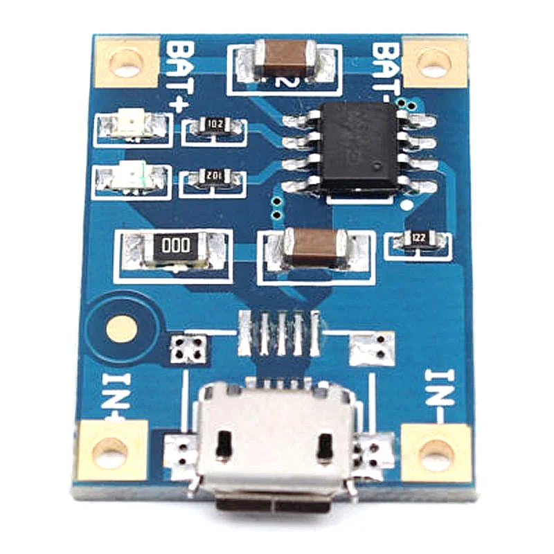 10 шт. микро модуль зарядного устройства USB 5 В 1A литиевая батарея зарядная плата высокого качества