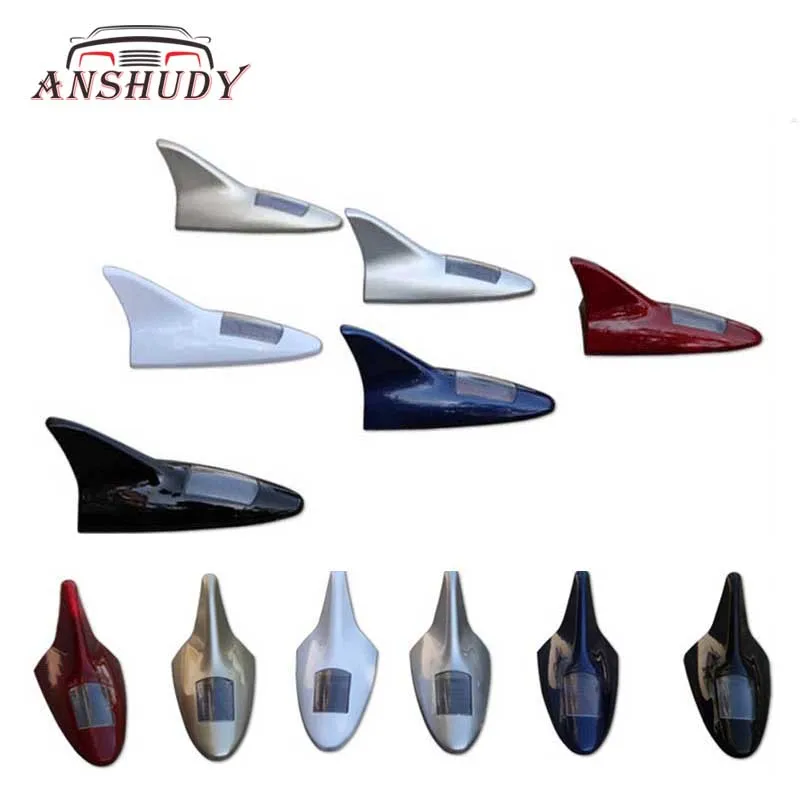 

Car LED Solar Strobe Shark Light Warning Lamp Anti-tailing Ceiling Light Antenna Safety Wireless Waterproof