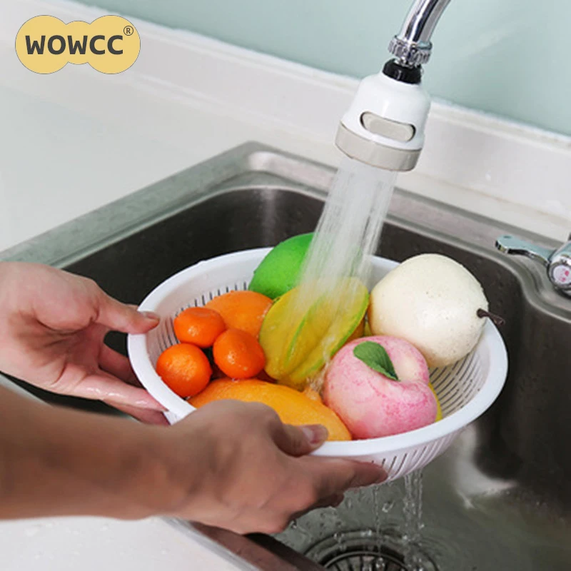 

1pc Moveable Kitchen Tap Head Universal 360 Degree Rotatable Faucet Water Saving Filter Kitchen Sprayer Rotate Faucet Nozzle