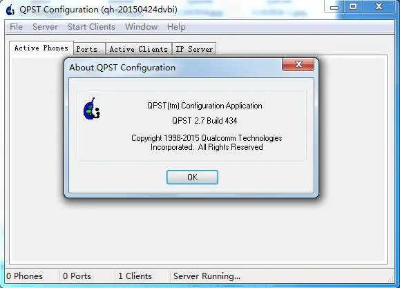 qxdm qpst qcat tool