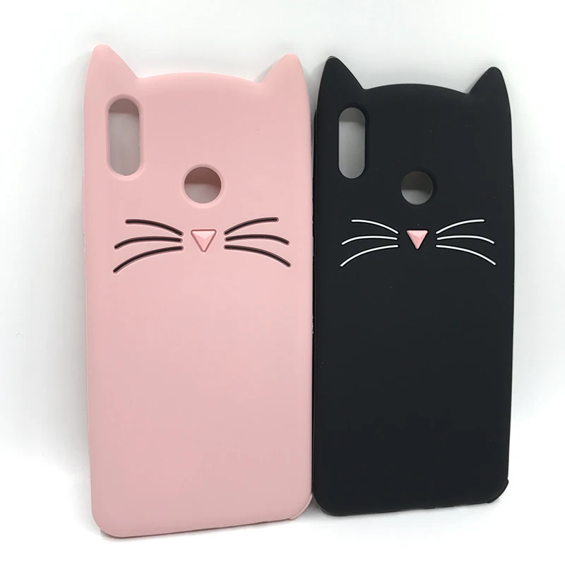

For Huawei Nova 3i Case Cute Cartoon Cat Silicone Soft TPU For Huawei Nova3 Nova3i Cover Protection Coque For Huawei Nova 3 Case