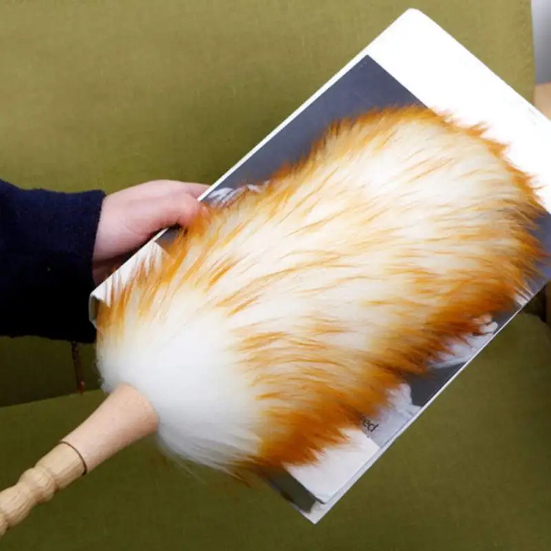 

Household Duster Dusting Brush Efficient Cleaner Car Soft Dust Wool Blinds Cleaning Window For Bookshelves Furniture