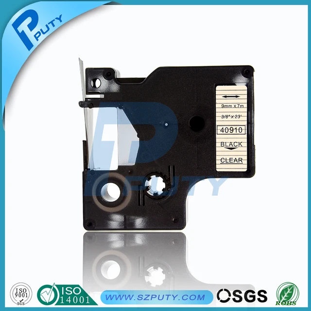 Best Offers Black on clear dymo label tape 9mm 40910 100% compatible dymo label printer Best Offers Black on clear dymo label tape 9mm 40910 100% compatible dymo label printer