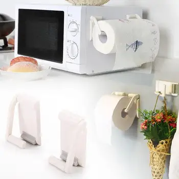 

Magnetic Paper Towel Tissue Holder Napkin Roll Housekeeper Magnet Household