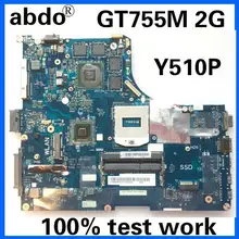 VIQY1 NM-A032 для lenovo Y510P Тетрадь материнская плата 11S 90003631 90003632 PGA947 GT755M 2G DDR3 Тесты для работы;