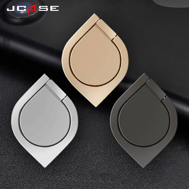 Jcase General Phone finger ring holder 360 Degree stand for iPhone X 7 6 plus Samsung Xiaomi Smartphone Tablet Unscrew the rotat