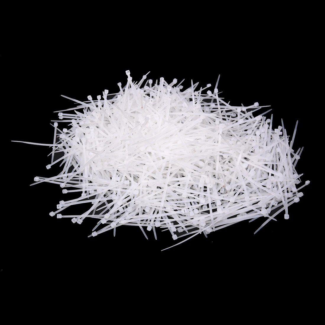 

1000 Pcs White Plastic Cable Zip Tie Fasten Wrap 60mm x 2mm