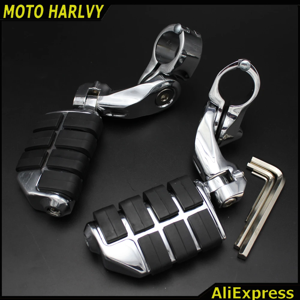 2016 NEW Universal Highway FootPeg Footrest For Harley 32mm Engine
