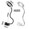 With plug Flexible Hose LED book lights 5W EU US cord plug Night Light Bedside Reading lamp Study Painting Wall mount book lamp 6