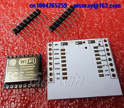 DHL/EMS 40 шт. Esp-08 ESP8266 Дистанционного Последовательный Порт WI-FI Модуль + IO переходная пластина Расширение 3o