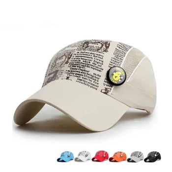 

1PC English Letters Printed Mesh Waterproof Sports Kids Baseball Hats Cap Adjustable Circumference 52cm Free Shipping