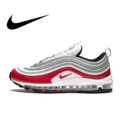 Оригинальные Nike Оригинальные кроссовки Air Max 97 Женские Кроссовки Спортивная Уличная обувь 2018 Новое поступление обувь спортивная 921826-009