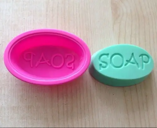 

Letter SOAP Silicone Mold For DIY Soap Ice Cake Baking Tool