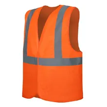 Крюк и петля и молния полиэфирные Светоотражающие жилет безопасности