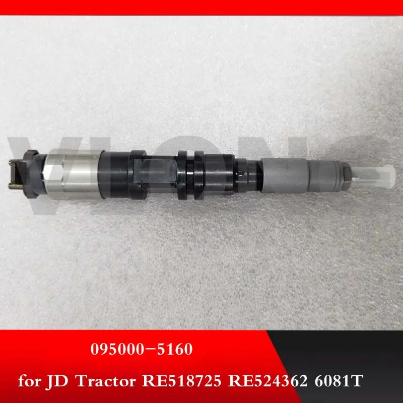 Подлинный и абсолютно новый инжектор топлива COMMON RAIL 095000-5160 095000-5161 RE518725 RE524362 для