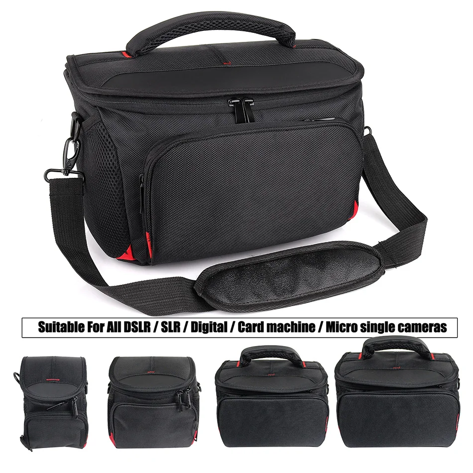 

Fashion DLSR Camera Bag Case For Canon 1300D 750D 60D 200D 6D 5D II III IV 800D SX60 M6 M5 M10 M100 G9X G7X Mack II SX730 SX720