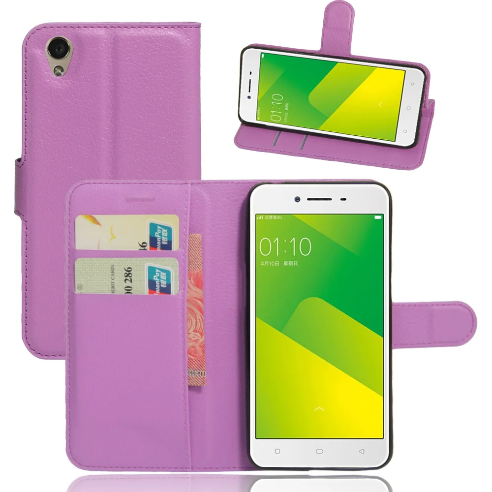 Мобильный Телефонные Чехлы для OPPO A37 случае раскладушка флип PU покрытие края