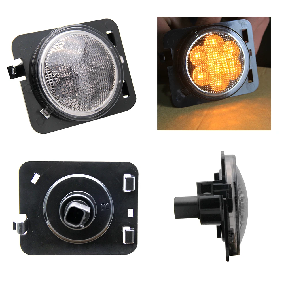 CO LIGHT 4 шт./лот светодиоды янтарный Передний фонарь боковое освещение стояночный