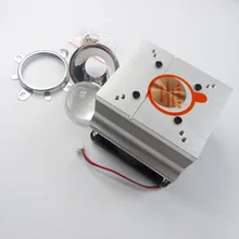 Вентилятор радиатора+ 44 мм комплект объективов 120 градусов для 20 W 30 W 50 W 100 Вт высокой мощности Мощность Led DC12V