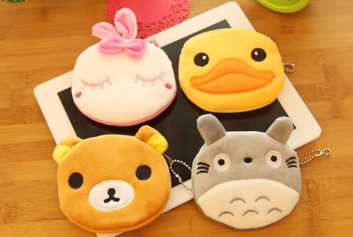 

8Models For Choice - Cartoon Kawaii 10CM keychain Plush Toy Stuffed Wallet Plush Toys