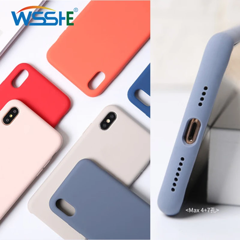 

Phone Cases For iPhone 6 6s 7 8 plus Case Cover Soft Transparent Silicone Clear Case iPhone X 7 8 XS MAX 5 5S SE For phone case