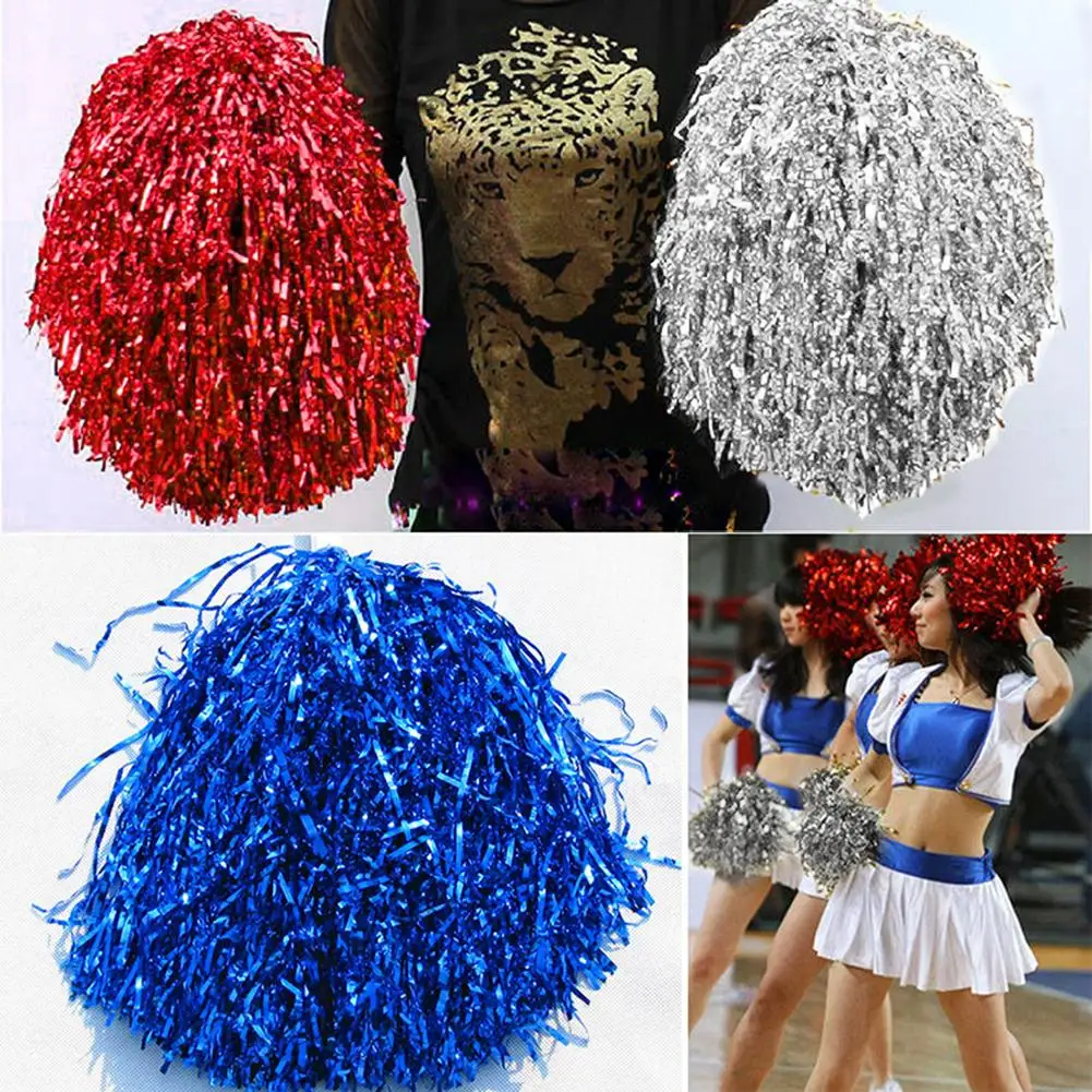 

Cheerleader Cheering Pom Pom Hand Pompoms Dance Party Sports Match Accessories