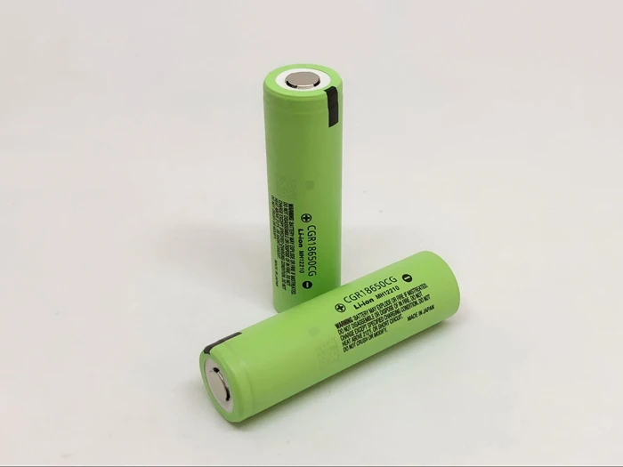 

2pcs/lot New Original Panasonic CGR18650CG 18650 3.7V 2250mAh Rechargeable Battery Lithium Batteries (CGR18650CG)