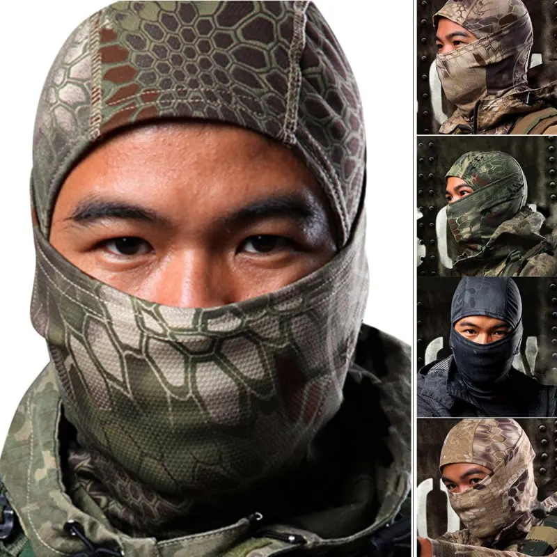 

Newest Full Face Mask Outdoor Cycling Biking Moto Tactical Militray Airsoft Ski Quick-drying Hood Balaclava Hot