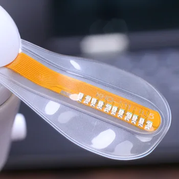 

USB flashing small fan Creative DIY modification of custom mini fan LED light emitting small fan
