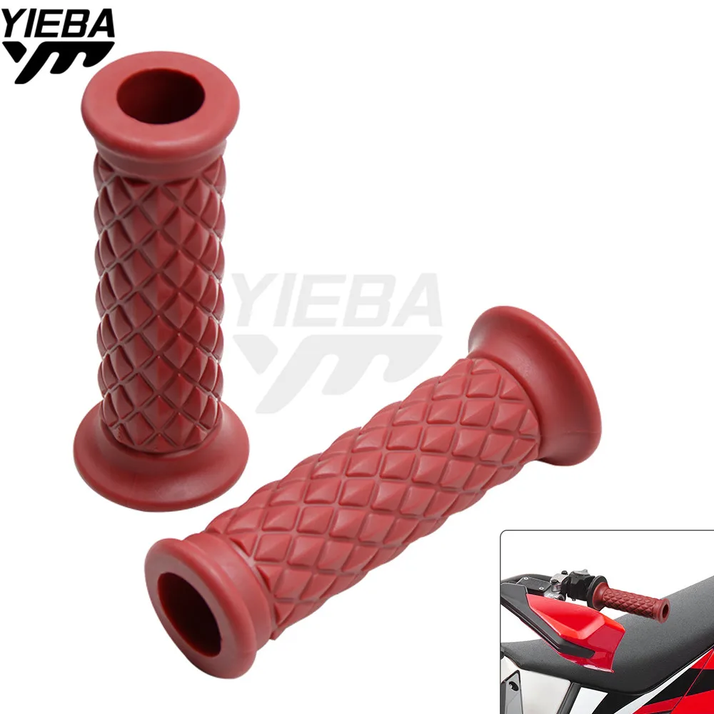 Vintage Motorcycle Grips 7/8"22mm Handlebar Hand Grip and Bar Ends for honda XR230/MOTARD CRF230F CRF450X YAMAHA YFZ450 TTR 230