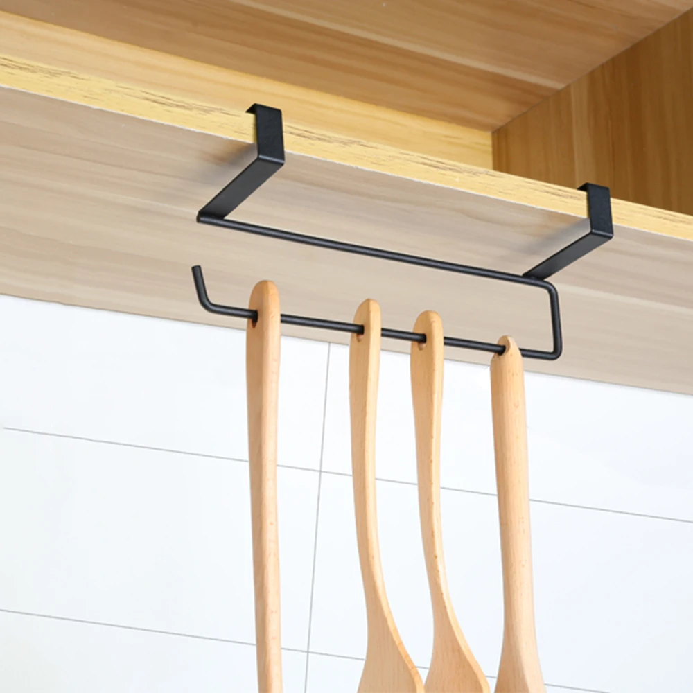 24*7.5*7CM Towel Bar Drawer Towel Hanging Rack Storage Holder Over Door