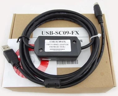 Высококачественный USB-SC09-FX PLC программируемый кабель для Mitsubishi MELSEC SC-09 SC09 FX Win7 DHL