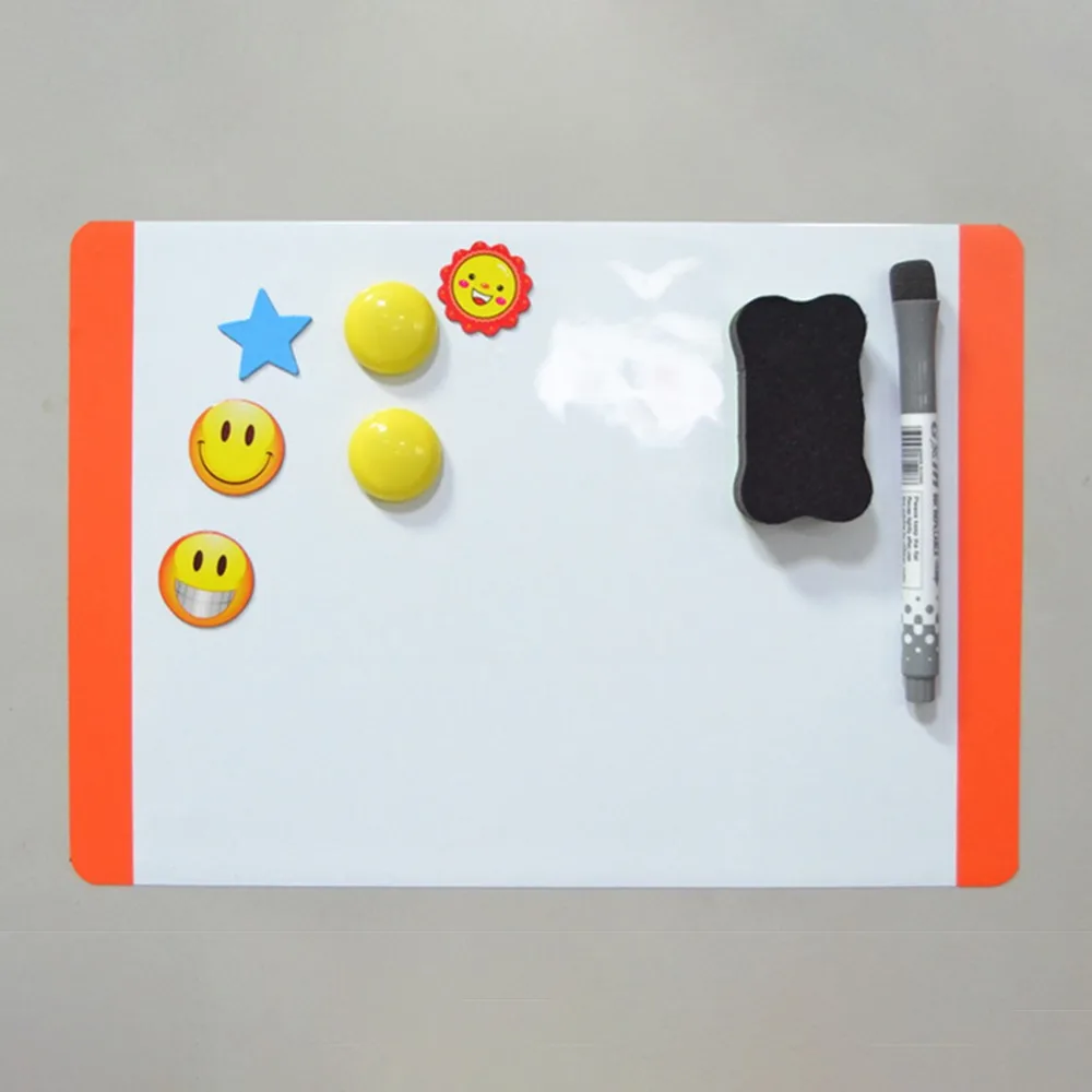 

Magnetic Board A4 Soft Magnetic WhiteBoard Drawing Recording Board for Fridge Refrigerator e20