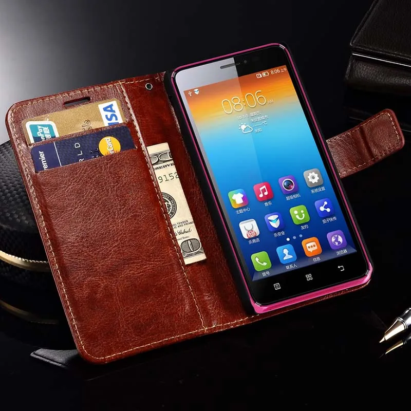 Роскошный защитный чехол книжка из искусственной кожи корпус для Lenovo Vibe P1 S850 S660 S90