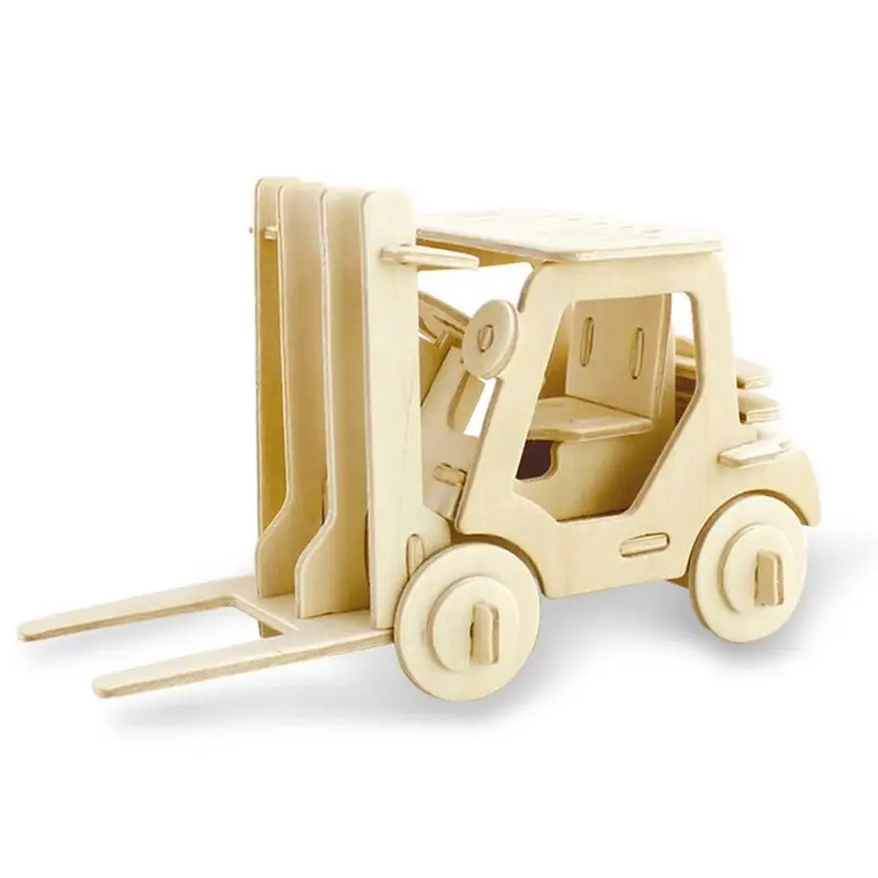 Wooden Toys 3D Wooden Puzzle Games Helicopter Tank Vehicle Car Puzzles Educational Toys  For Children  Adult  Christmas Gift (3)