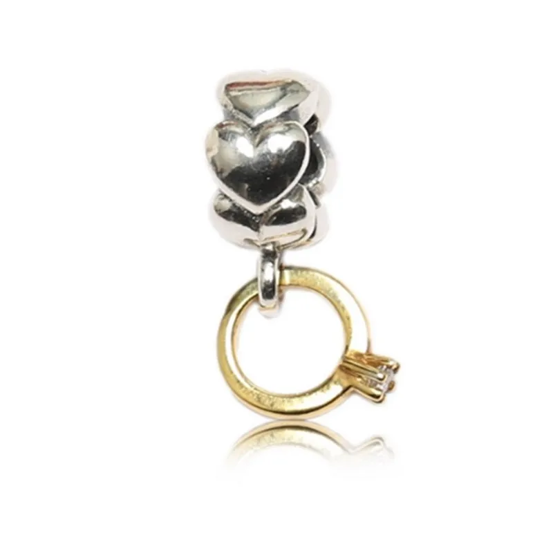 

925 sterling silver bracelet charm really s925 sterling silver ring charm bracelet pendants DIY support wholesale