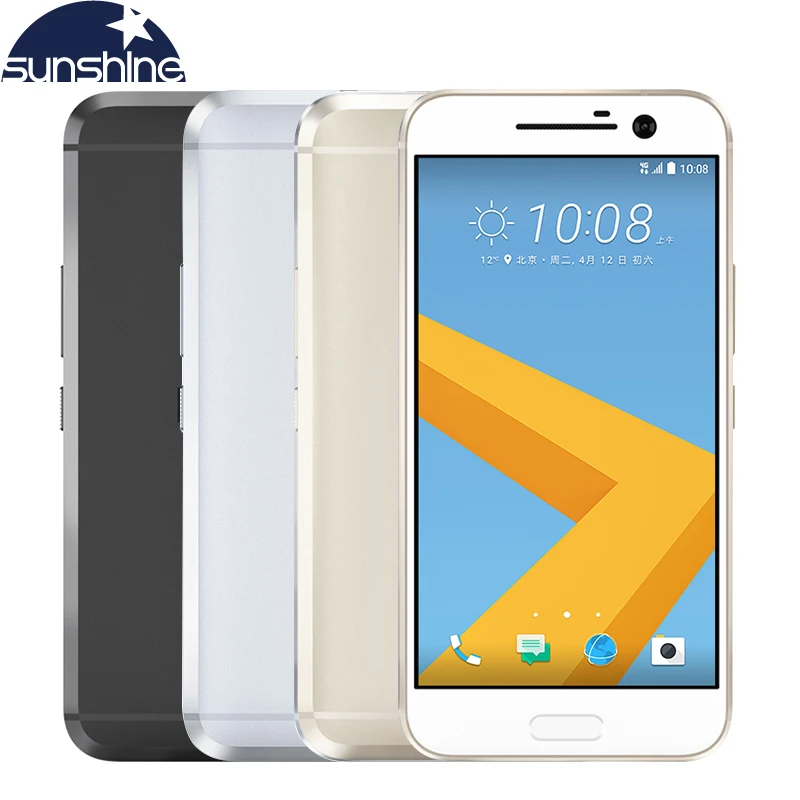 Original HTC 10 M10 Quad Core LTE Mobile phone 5 2 12 0MP 4G RAM 32G