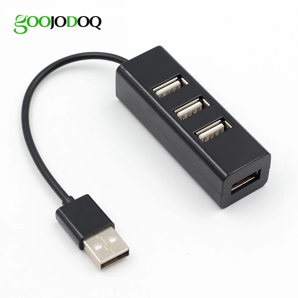 Mini 4 Порты и разъёмы USB 2 0 концентратор USB2.0 разветвитель для портативных ПК