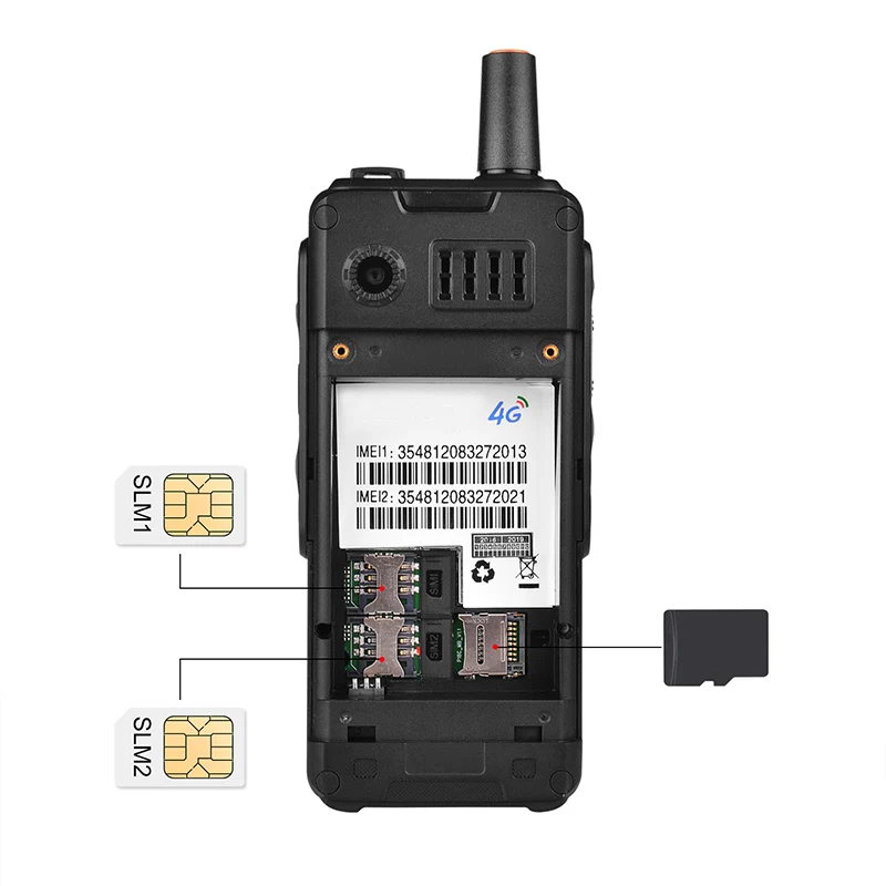 Рация Zello PTT 4G LTE POC 7S Android 6 0 GPS Fm передатчик с двумя SIM картами|Рации| |