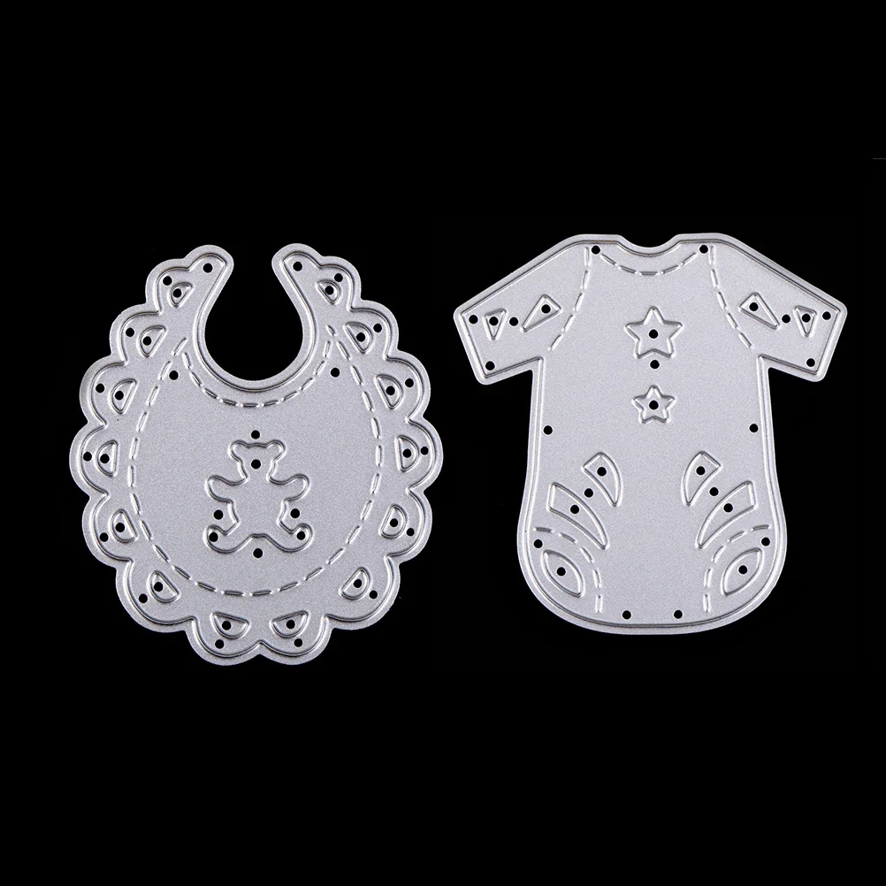 

Paper Card Stencil Baby shower Bib Clothers Dies Cutting Metal Decorative Embossing Scrapbooking Steel Craft Dies Cuts Stamp