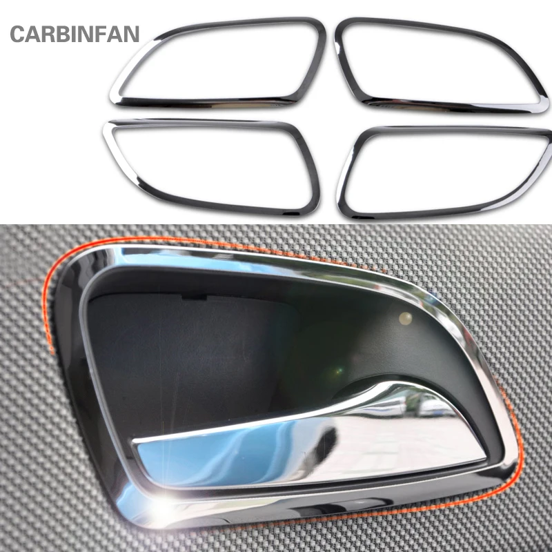 Interior Door Handles Cover Inside door handle bowl Trim frame Sequins