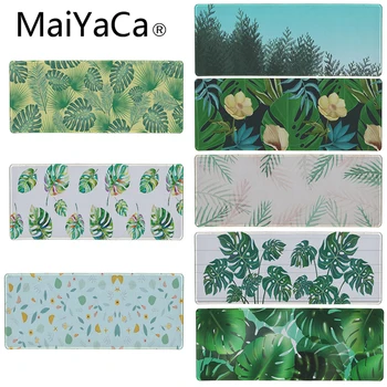 

MaiYaCa Forest Leaf Flower Mouse pad High-end pad to Mouse Notbook Computer Mousepad Gaming Padmouse Gamer to Laptop Keyboard