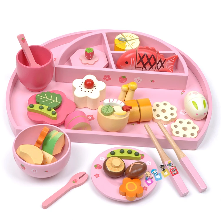 childrens wooden food