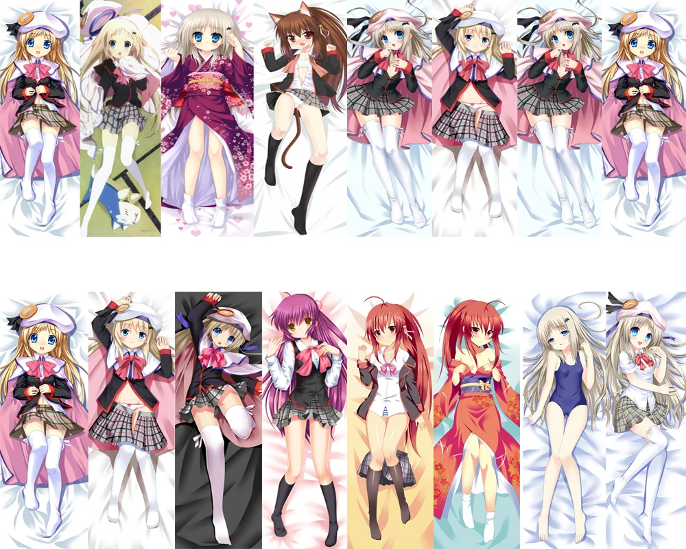 Маленькие бустеры из аниме! Natsume Rin Kamikita Komari Saigusa Haruka Noumi Kudryavka Подушка Dakimakura чехол